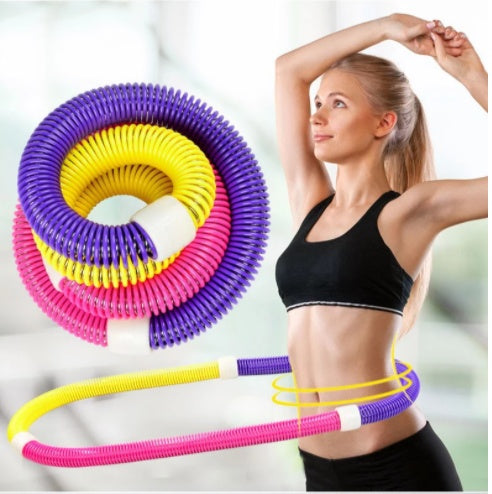 Flex Hoop - Adjustable Soft Fitness Hoop for Weight Loss & Waist Toning