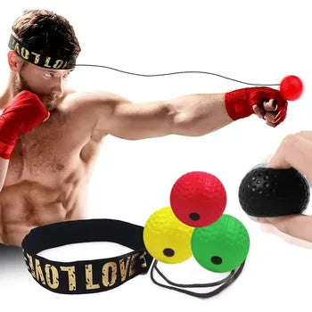 Punch Ball - Reflex Training Ball for Boxing, MMA & Fitness – Improve Speed & Coordination